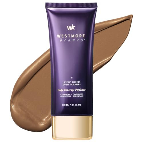 Westmore Beauty Body Coverage Perfector – Waterproof Leg & Body Makeup/Bronzer For Women - Best Tattoo Cover Up Makeup & Tattoo Concealer - 3.5 Oz Golden Radiance | Amazon (US)