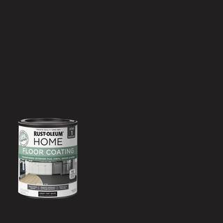 1 qt. Black Interior Floor Base Coating | The Home Depot