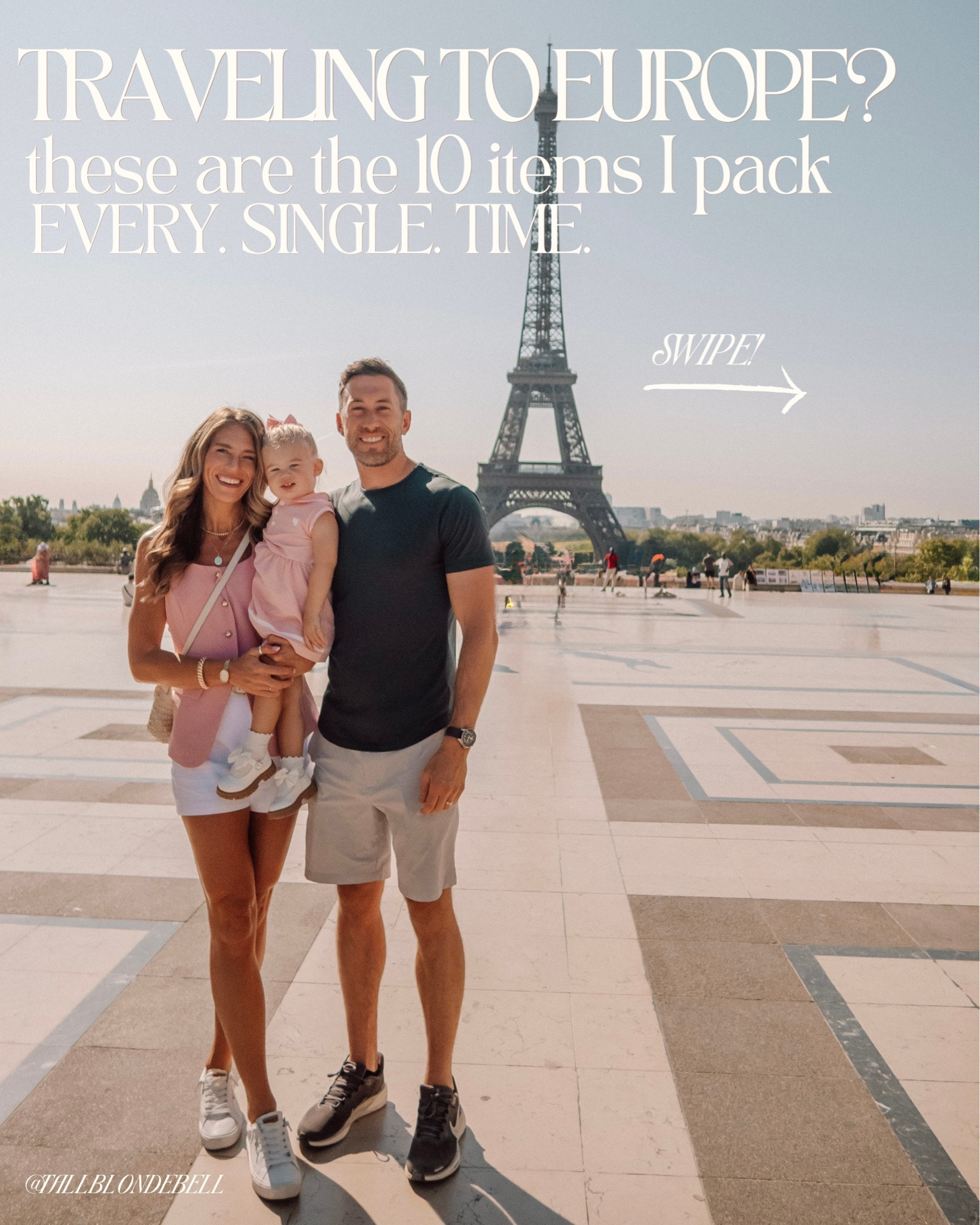 What to pack for Europe as a toddler mom!

#LTKTravel #LTKBaby #LTKKids