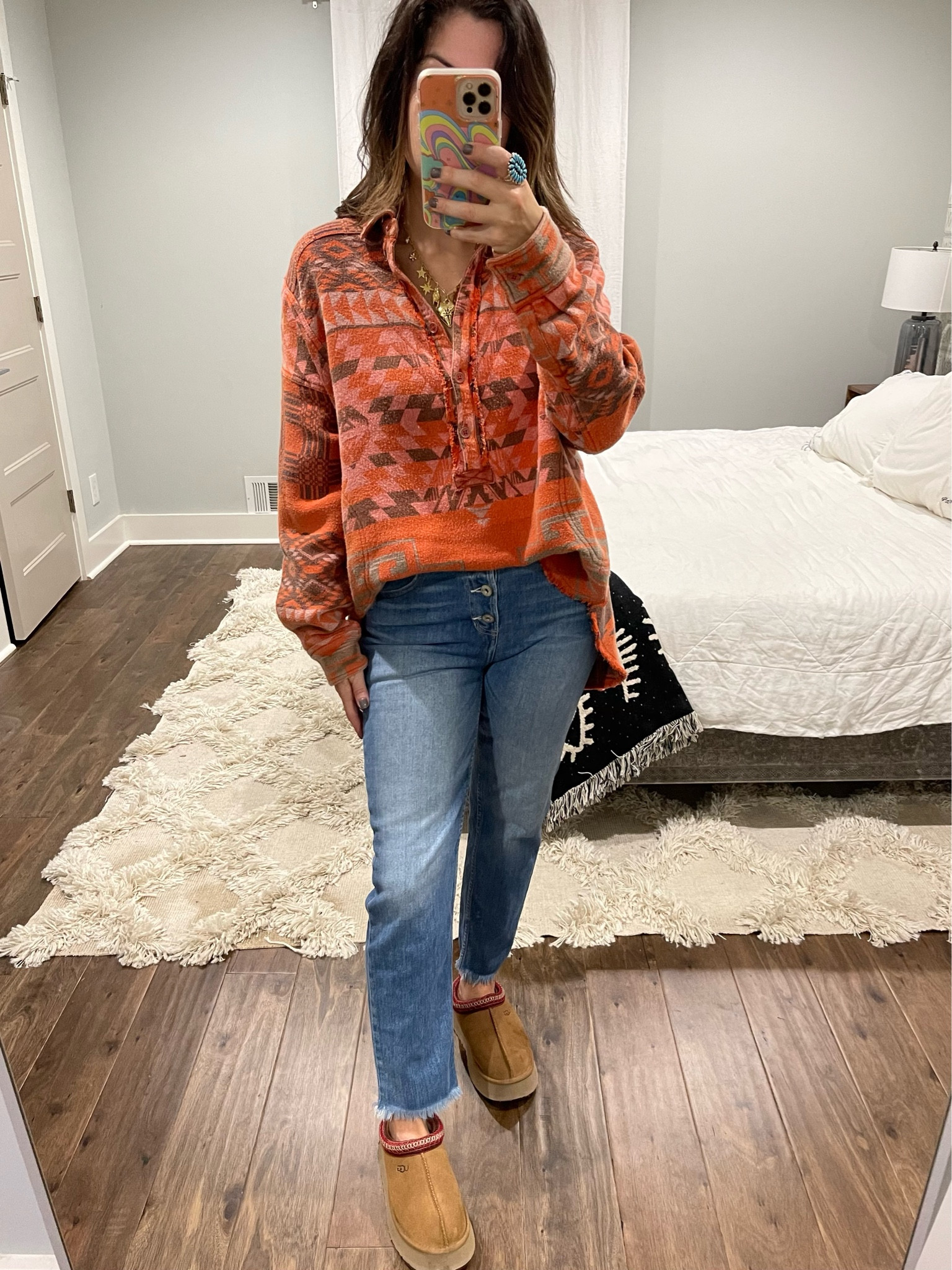 Monday! So much I want to get done this week. One of these days I’ll make a to-do list and stick to it! #ootd #falloutfit #freepeople