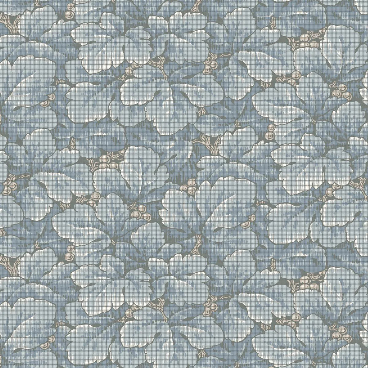 Borastapeter Waldemar Blue Wallpaper | DecoratorsBest