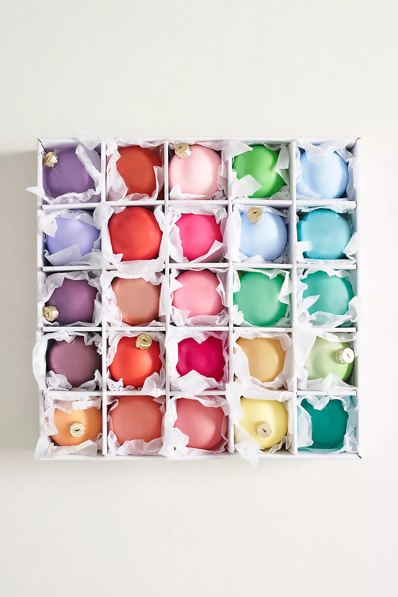 Good Cheer Bauble Midi Ornaments, Set of 25 | Anthropologie (US)