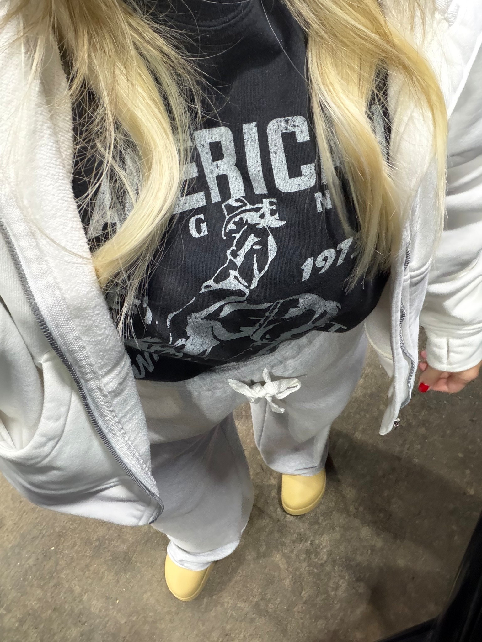 Comfy outfit
M tee
M wide leg sweatpants 
Platform crocs tts
Jacket m
Target outfit 

#LTKSaleAlert #LTKootd #LTKFindsUnder100