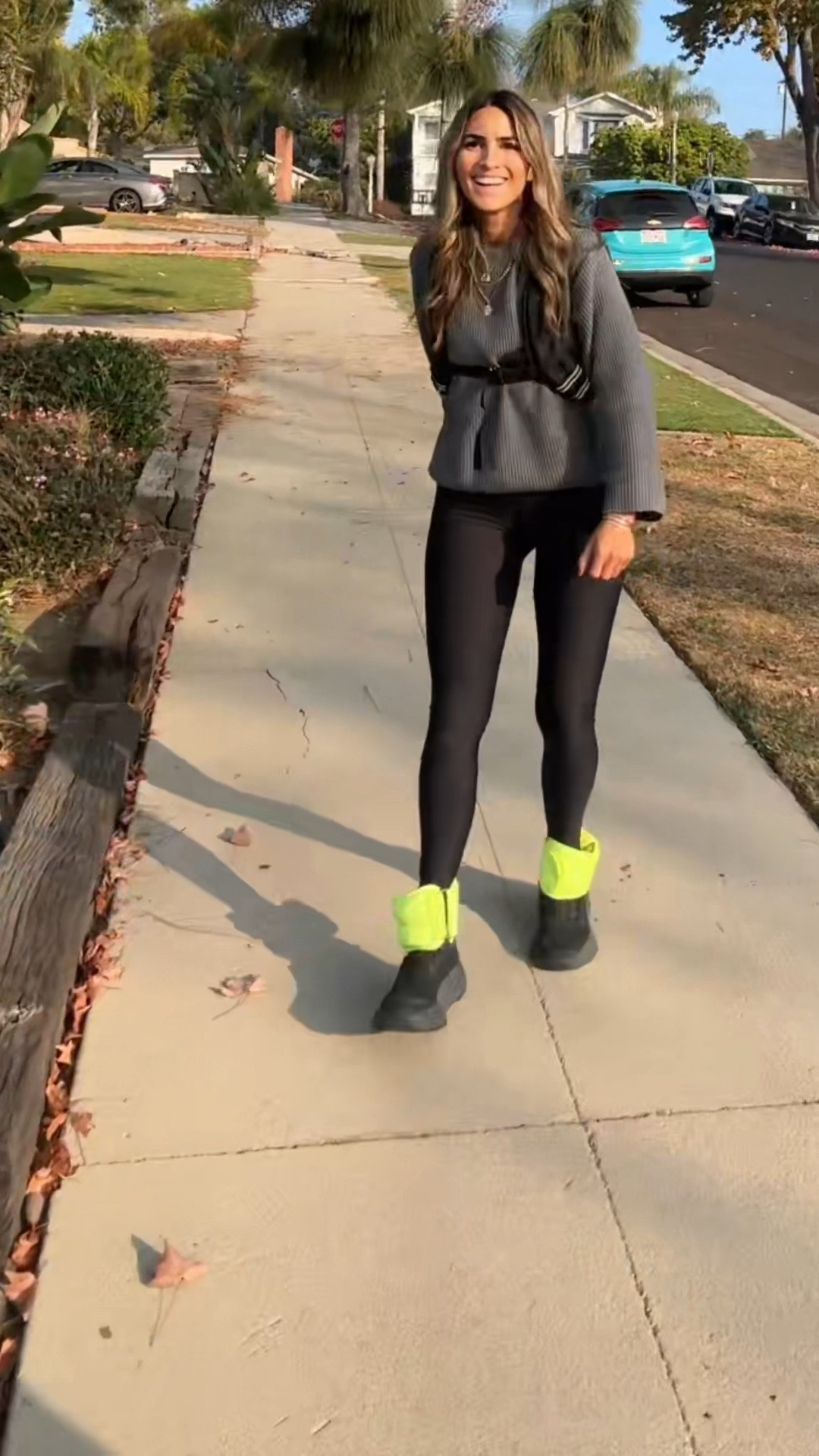 Wearing ankle weights and a chest weight are not only great for your cardiovascular health, but it just gives you the bang for your time buck! Now a 15 minute stroll just feels so much more productive. I love it! #LTKFitness

#LTKFindsUnder50 #LTKActive