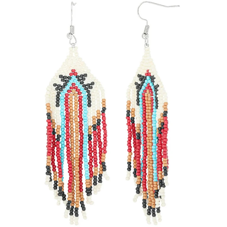 Jessica Simpson Women's Beaded Drop Earring | Walmart (US)