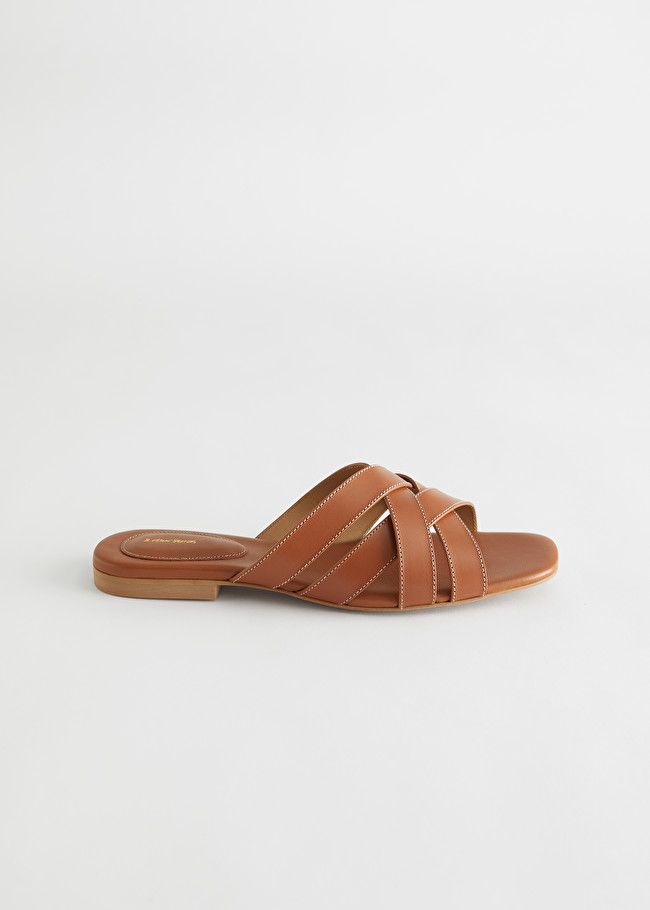 Braided Strap Leather Sandals | & Other Stories (EU + UK)