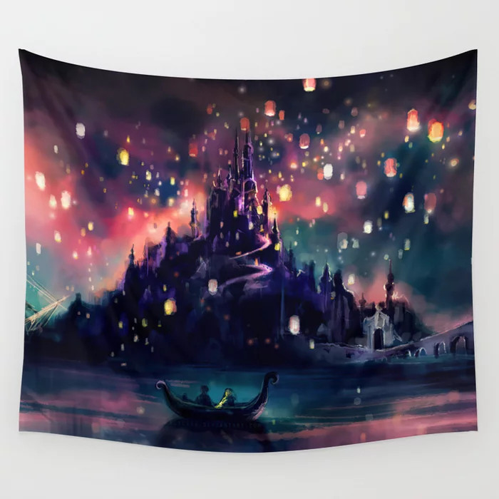 Rapunzel  Wall Tapestry | Society6
