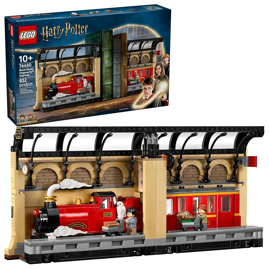 LEGO Harry Potter Book Nook: Hogwarts Express - Kids Toy - DIY Kit and Pretend Play Building Set ... | Amazon (US)