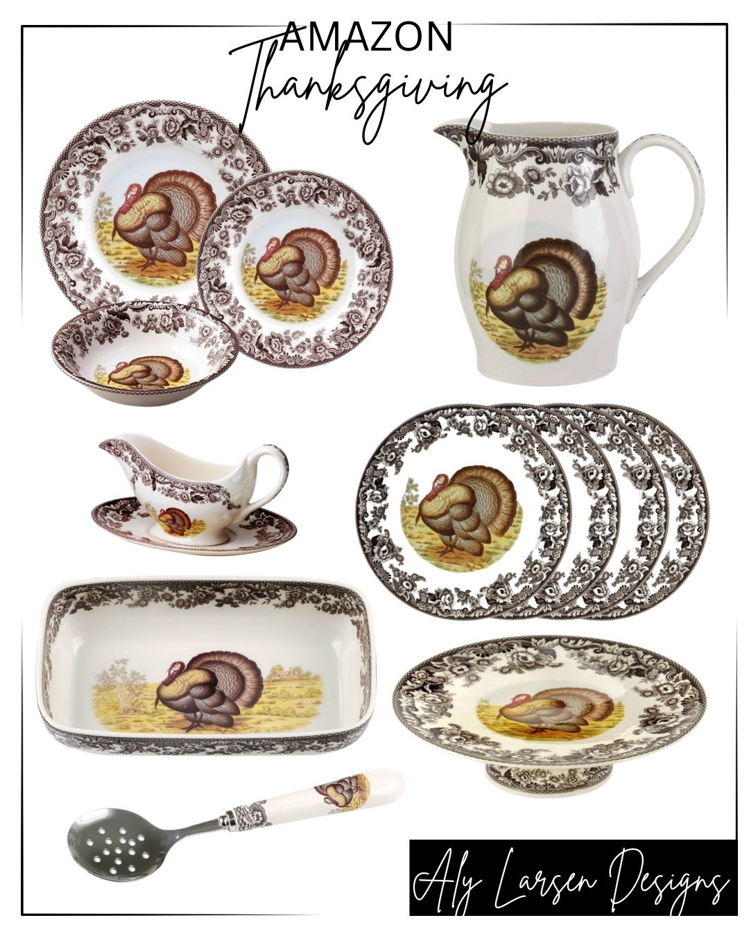 Amazon Spode Thanksgiving plates
Dinnerware 

#LTKHome #LTKSeasonal