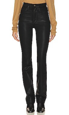 Favorite Daughter Valentina Bootleg Pant in Obsidian from Revolve.com | Revolve Clothing (Global)