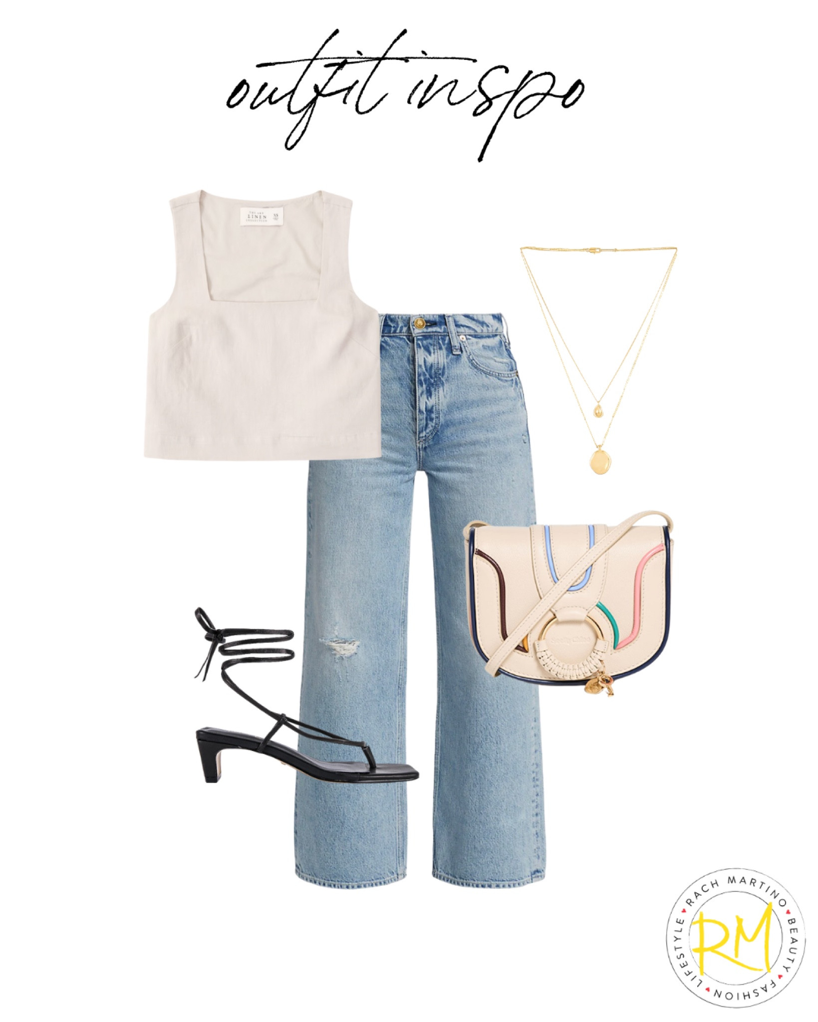 Simple weekend outfit idea cropped denim 

#LTKstyletip #LTKunder50 #LTKsalealert