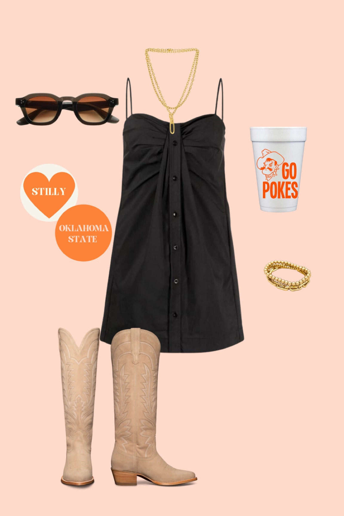Oklahoma State orange & black Gameday outfit ideas !

#LTKStyleTip #LTKSeasonal