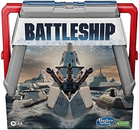 Hasbro Gaming Battleship Classic Board Game, Strategy Game for Kids Ages 7 and Up, Fun Kids Game ... | Amazon (US)