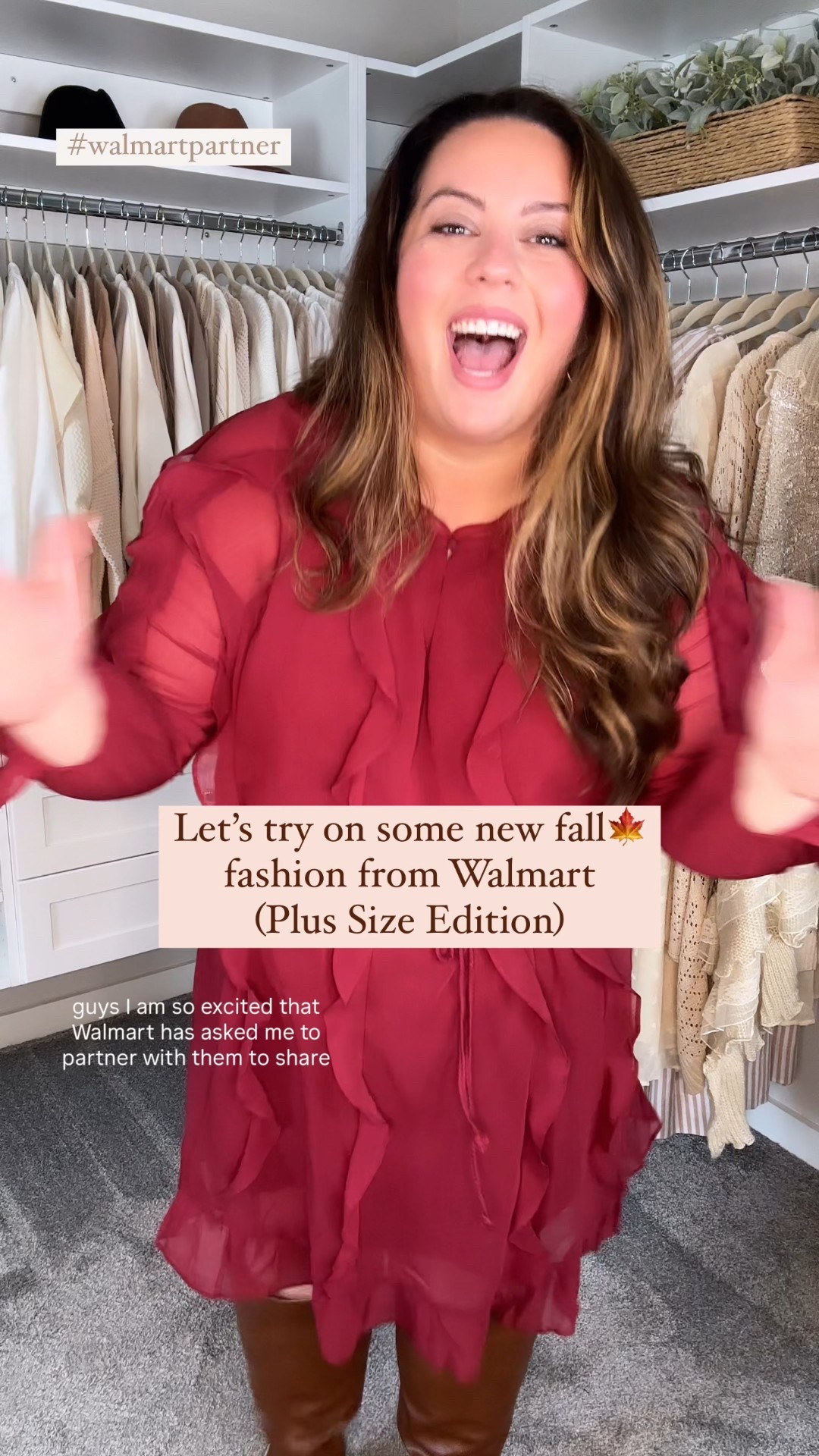 #walmartpartner - which #walmartfashion fall outfit was your favorite? All of these plus size looks are perfect for fall transition and fit great! @walmartfashion 

#LTKFindsUnder50 #LTKPlusSize #LTKStyleTip