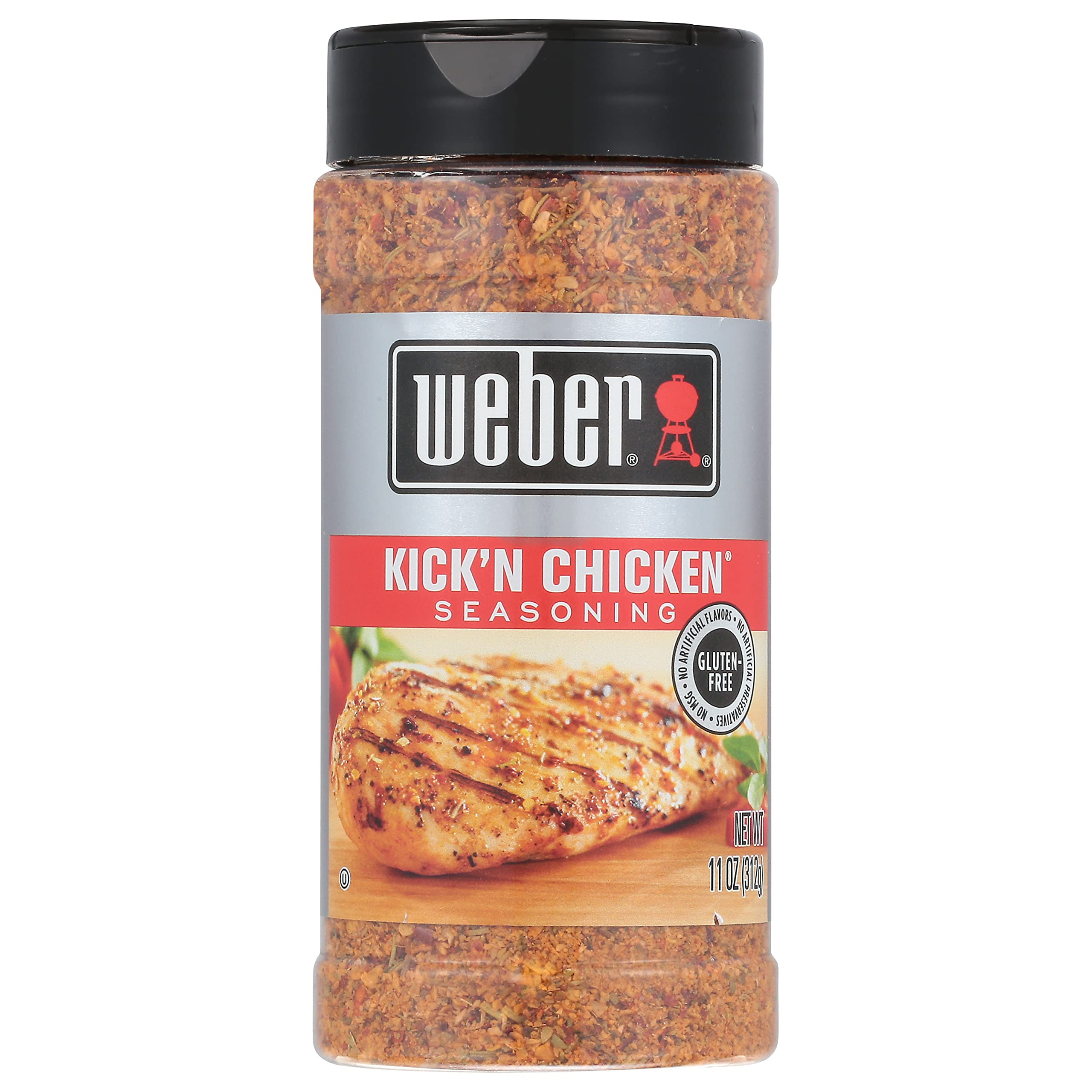 Weber Kick'n Chicken Seasoning, 11 Ounce Shaker | Amazon (US)