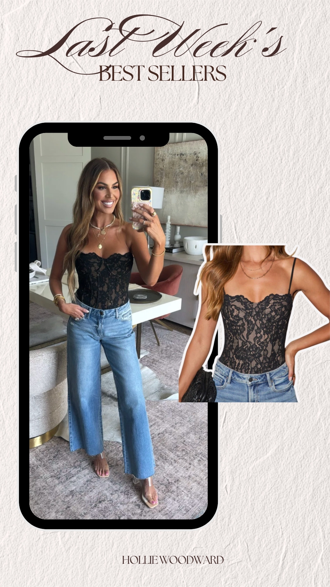 finally back in stock! wearing a small 🖤 use code hollie35 

 
