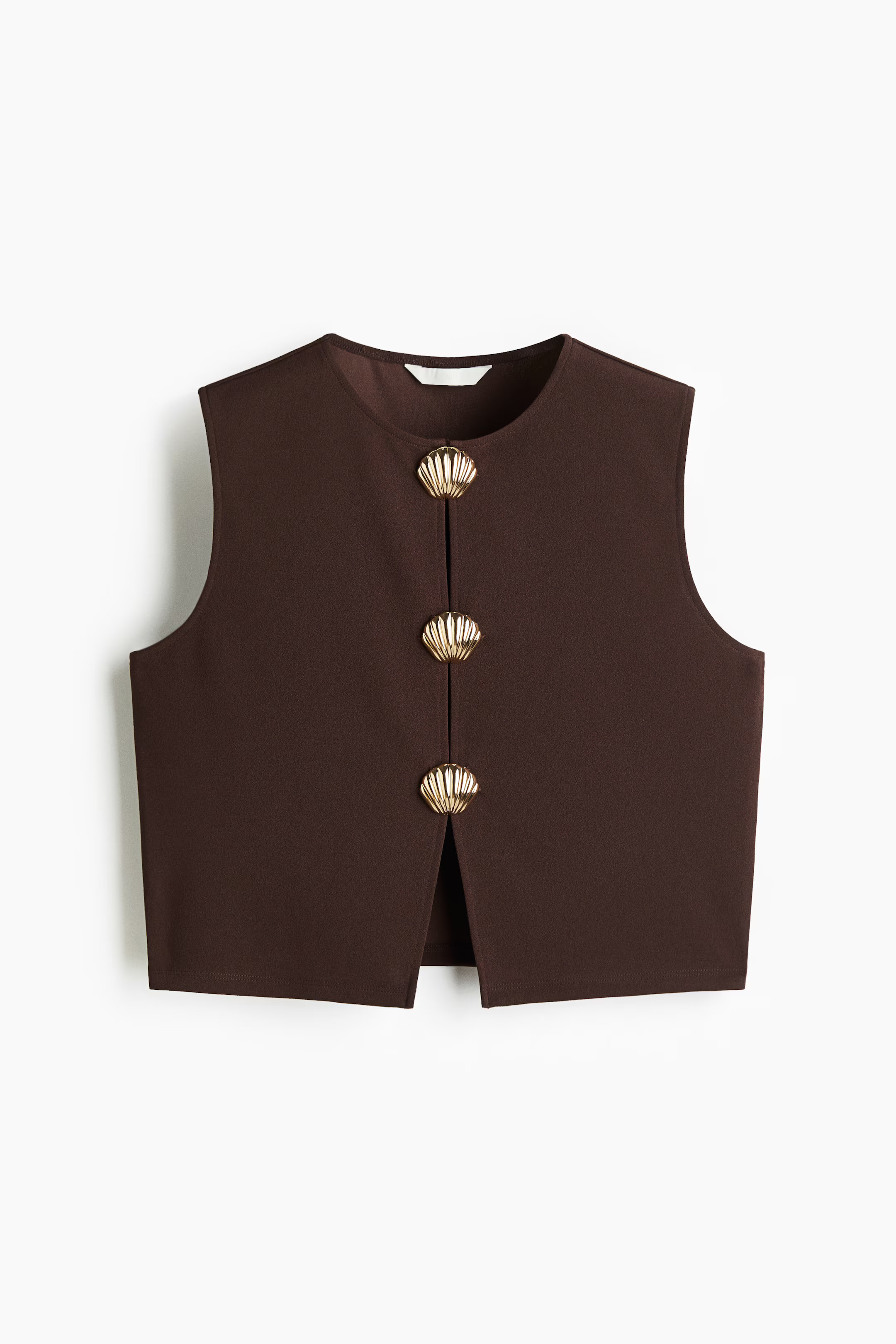 Button-decorated top | H&M (UK, MY, IN, SG, PH, TW, HK)