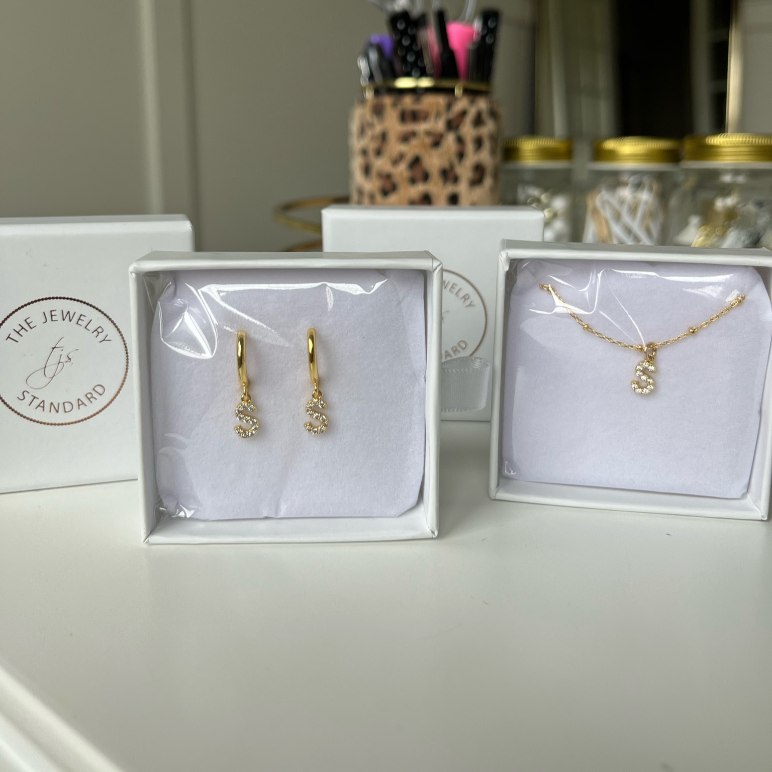 Initial jewelry 
Necklace
Earrings
Gift idea 
Mother’s Day gift idea
25% off with discount code welcome25

#LTKGiftGuide #LTKsalealert #LTKunder50