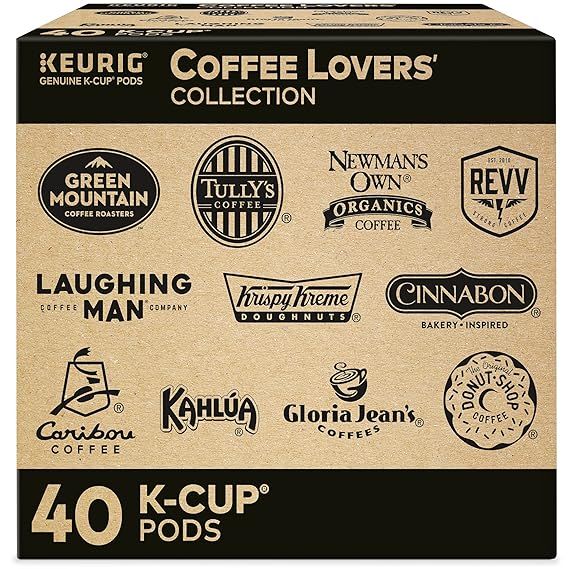 Keurig Coffee Lovers' Collection Sampler Pack, Single-Serve K-Cup Pods, Compatible with all Keuri... | Amazon (US)