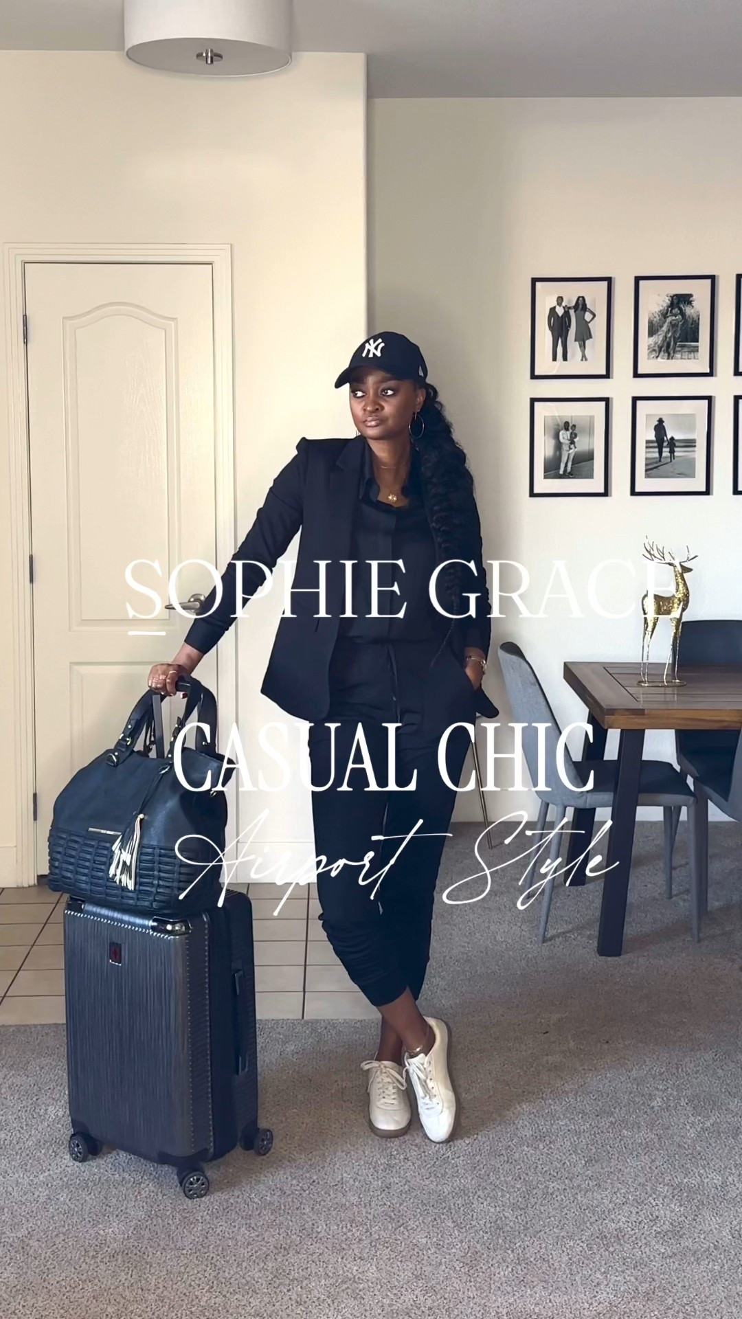 I cannot stress enough about these two pieces from @sophiegraceshop how versatile they are. For this look. I paired the Sloane Blazer and the Grace Shirt with joggers for a casual, comfy but yet chic fit for an airport style. 

Use my code « CC20 » for 20%off your first purchase. 



#LTKWorkwear #LTKTravel