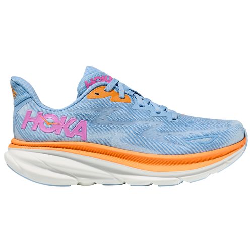 HOKA Womens HOKA Clifton 9 Running Shoes - Womens Airy Blue/Ice Water Size 06.5 | Foot Locker (US)