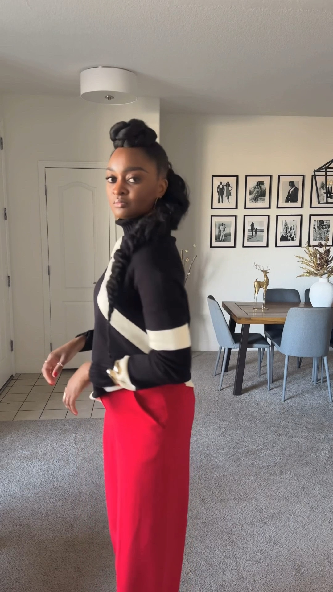 In the midst of it all, I will still choose to praise you.. In sorrow, in joy, in the unknown, I will still praise you! 

Thank you Lord for your grace and your mercy. 

Sweater @stylewe  Discount Code 20NATHA for 20% off 

Follow me on my LTK store @corporatelychic to get my latest looks. 

#holidaystyle #classystyle #churchstyle

#LTKTall #LTKgrwm #LTKFindsUnder100