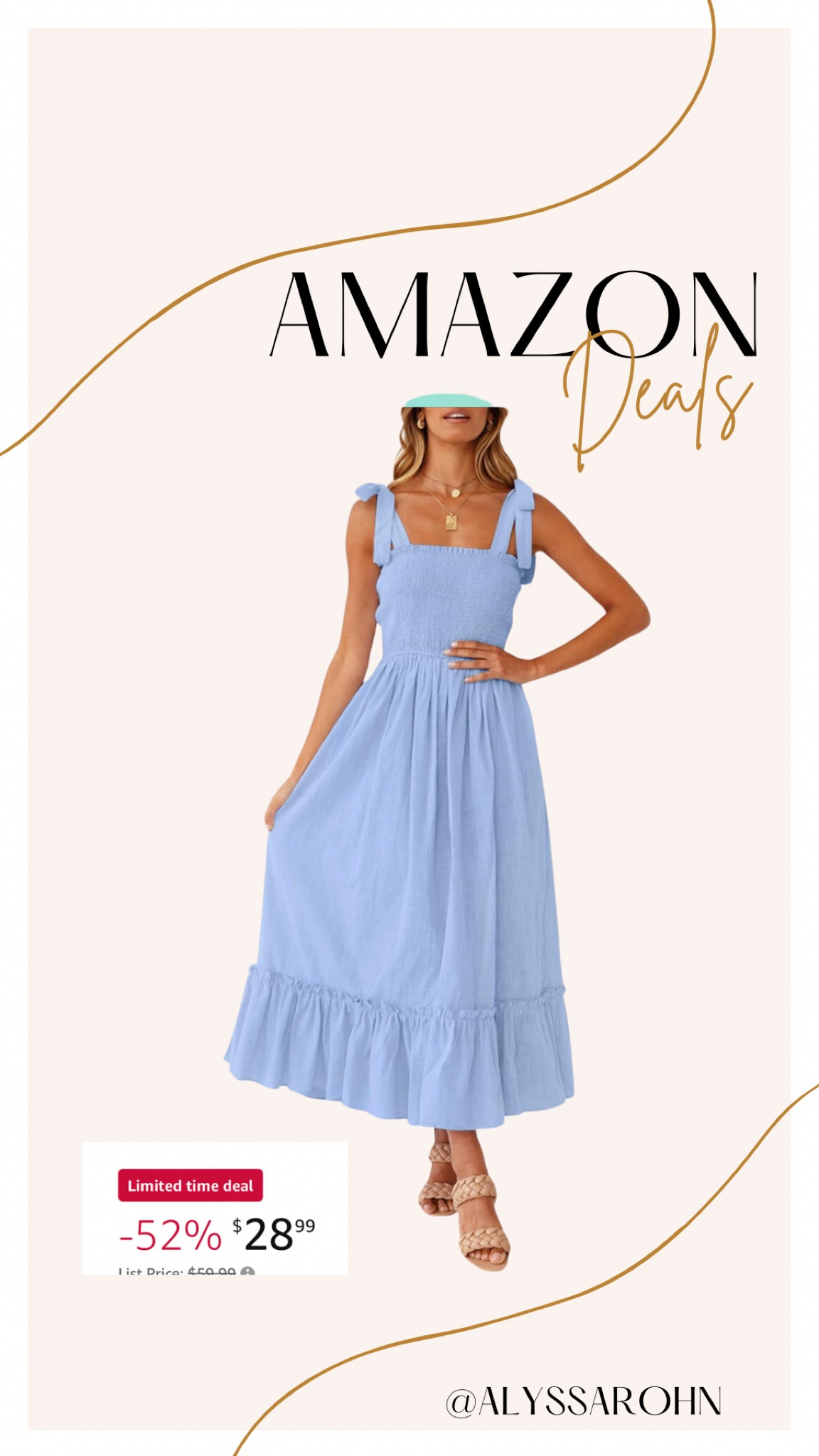 Spring dress sale. Amazon deals 

#LTKSpringSale #LTKsalealert #LTKfindsunder50