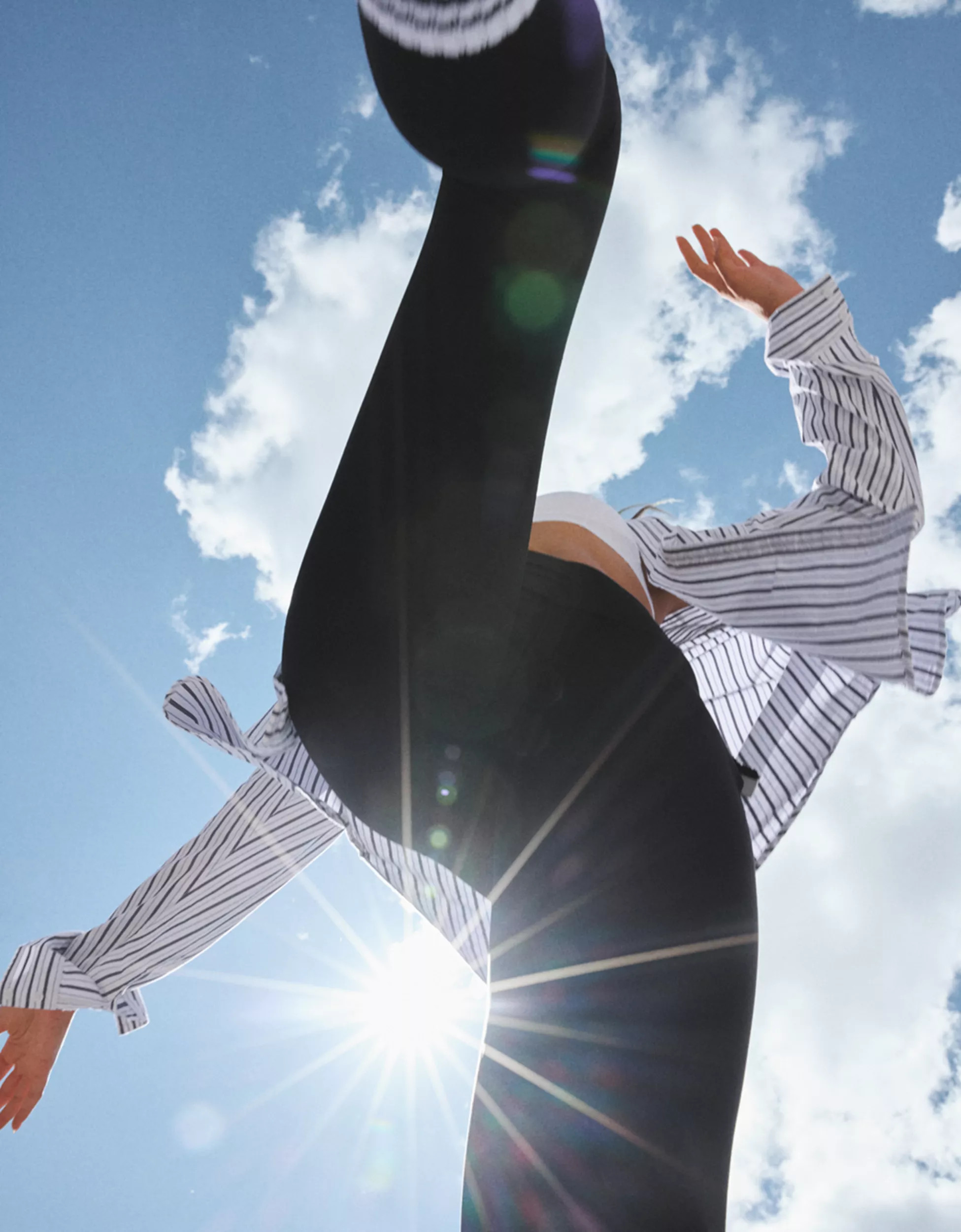 OFFLINE By Aerie Real Me XTRA Crossover High Waisted Pocket Legging | Aerie