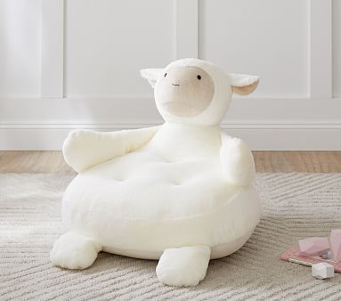 My First Lamb Critter Chair | Pottery Barn Kids