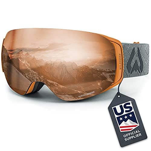 Wildhorn Roca Snowboard & Ski Goggles - US Ski Team Official Supplier - Interchangeable Lens - Premi | Amazon (US)