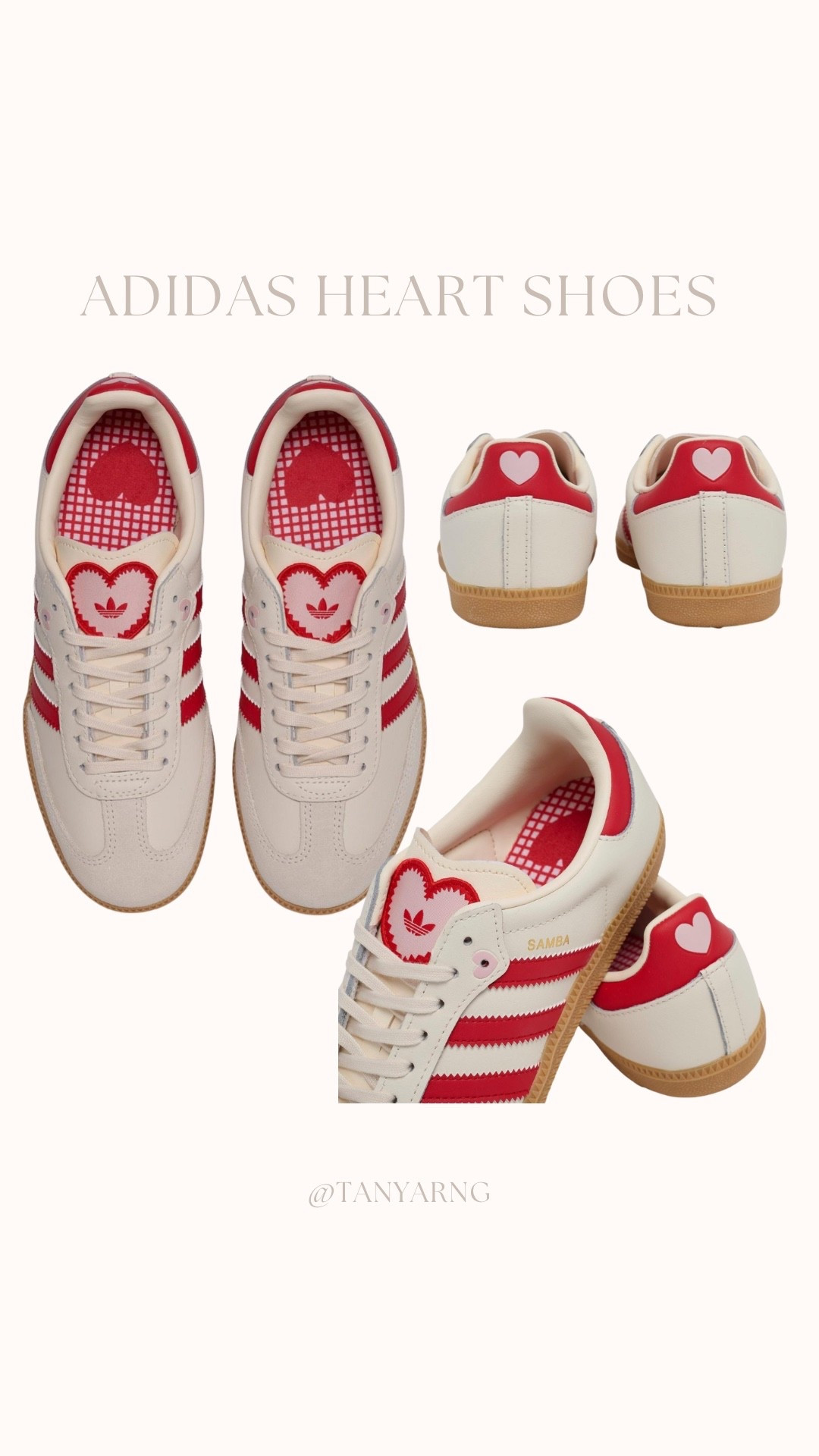 Adidas heart shoe 

#LTKSeasonal #LTKootd #LTKFindsUnder100