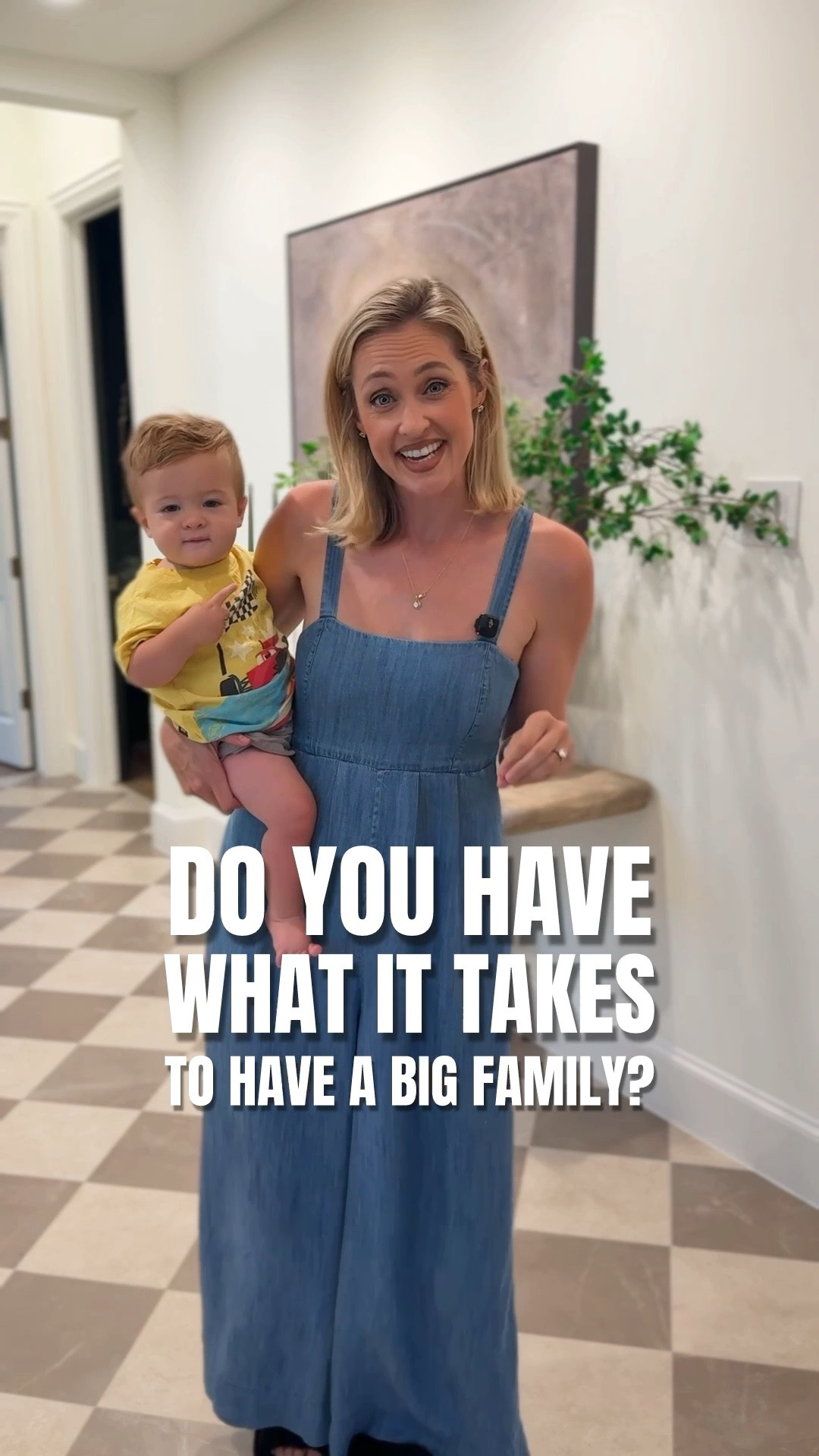AD @wayfair #wishyouwerehere #outdoor #WayfairPartner 

Comment SUMMER for the link to my favorite summer purchases: the bounce house, lazy Susan, serving trays, watermelon plates, galvanized bucket, and more.
Do you have what it takes to have a big family?
Honestly? I never thought I would. I grew up in a 2-child family and assumed I'd have the same. Then I started having babies, and it was the most miraculous experience of my life. But that alone doesn't make someone want five.
So what does?
I think it comes down to personality. The hardwiring of the parents. Me and my husband — and most big-family parents I've met — share a few traits, and I'll just say them plainly:
→ You're okay pushing against norms. (You literally are one.)
→ You're okay being uncomfortable. The more kids, the more there is to manage.
→ You like being challenged constantly — organization, logistics, giving time to each kid, finding creative solutions society won't hand you.
→ You're not chasing margin. You're not optimizing for rest, or quiet, or time alone to just be.
If you want a calmer, more restful life — a big family probably isn't for you. And that's not a judgment. That's just real.
The thing I love most about it is the family unit. There's less individualism (which has its pros and cons — less 1:1 time, for sure), but the togetherness is unmatched. The pack-of-them energy. The way the older ones raise the younger ones. The fact that no one is ever lonely in this house.
It's not for everyone. But for the woman it IS for? There's nothing else like it.
🤍
@wayfair #wishyouwerehere #outdoor #WayfairPartner