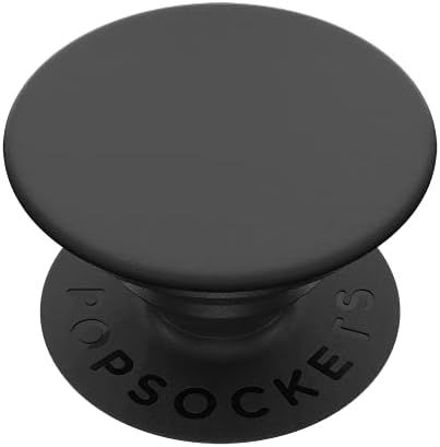 PopSockets: PopGrip with Swappable Top for Phones & Tablets - Black | Amazon (US)