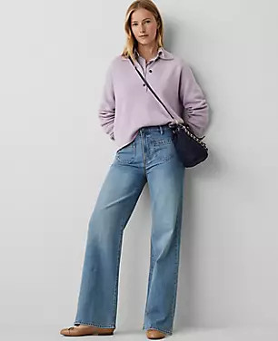 Wide Leg Jeans | Ann Taylor (US)