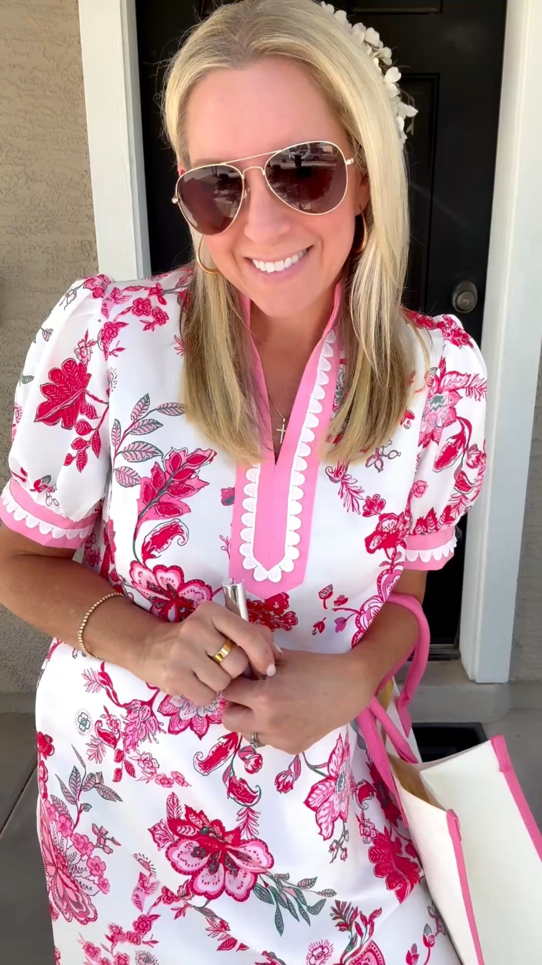 The cutest work from home fit! Couldn’t be any more in love with this darling dress! 

All pieces or similar items are available @amazon!