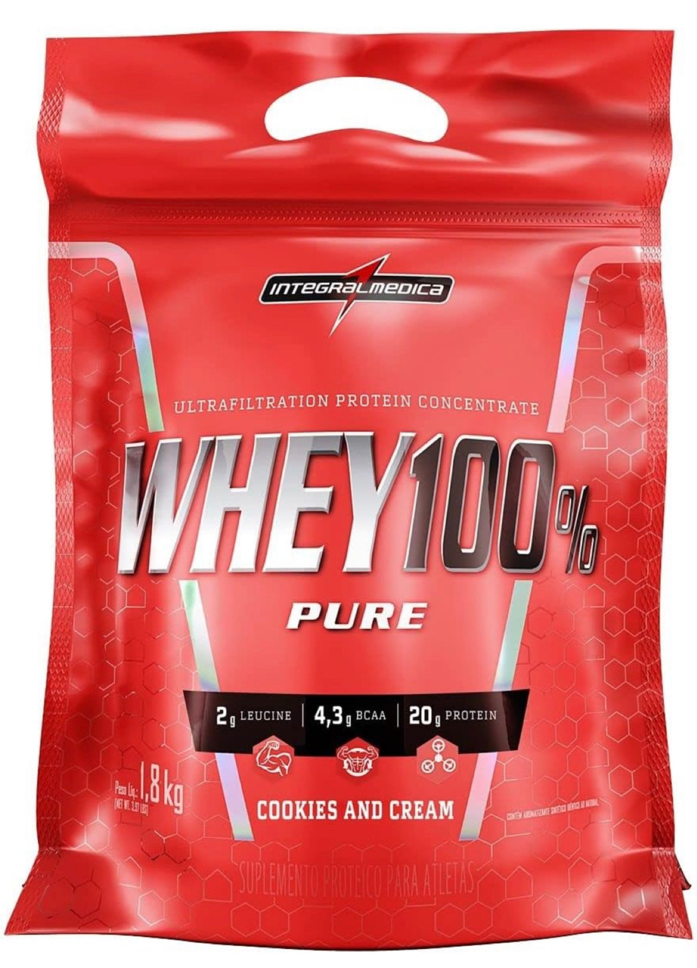 Whey 100% Pure Refil (1,8Kg) - Sabor Cookies and Cream, Integralmédica

#LTKbrasil #LTKfitness