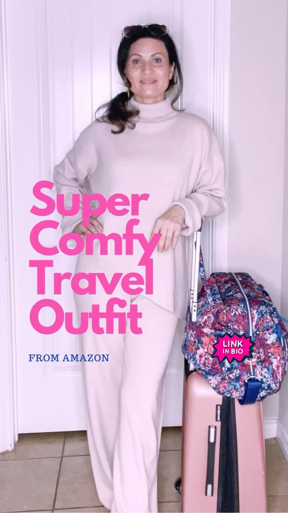 The Most Comfy Travel Outfit from Amazon #amazon #blackfriday #superdeal #amazonfinds #amoretu @amoretuofficial #winteroutfit #megusta #videooftheday