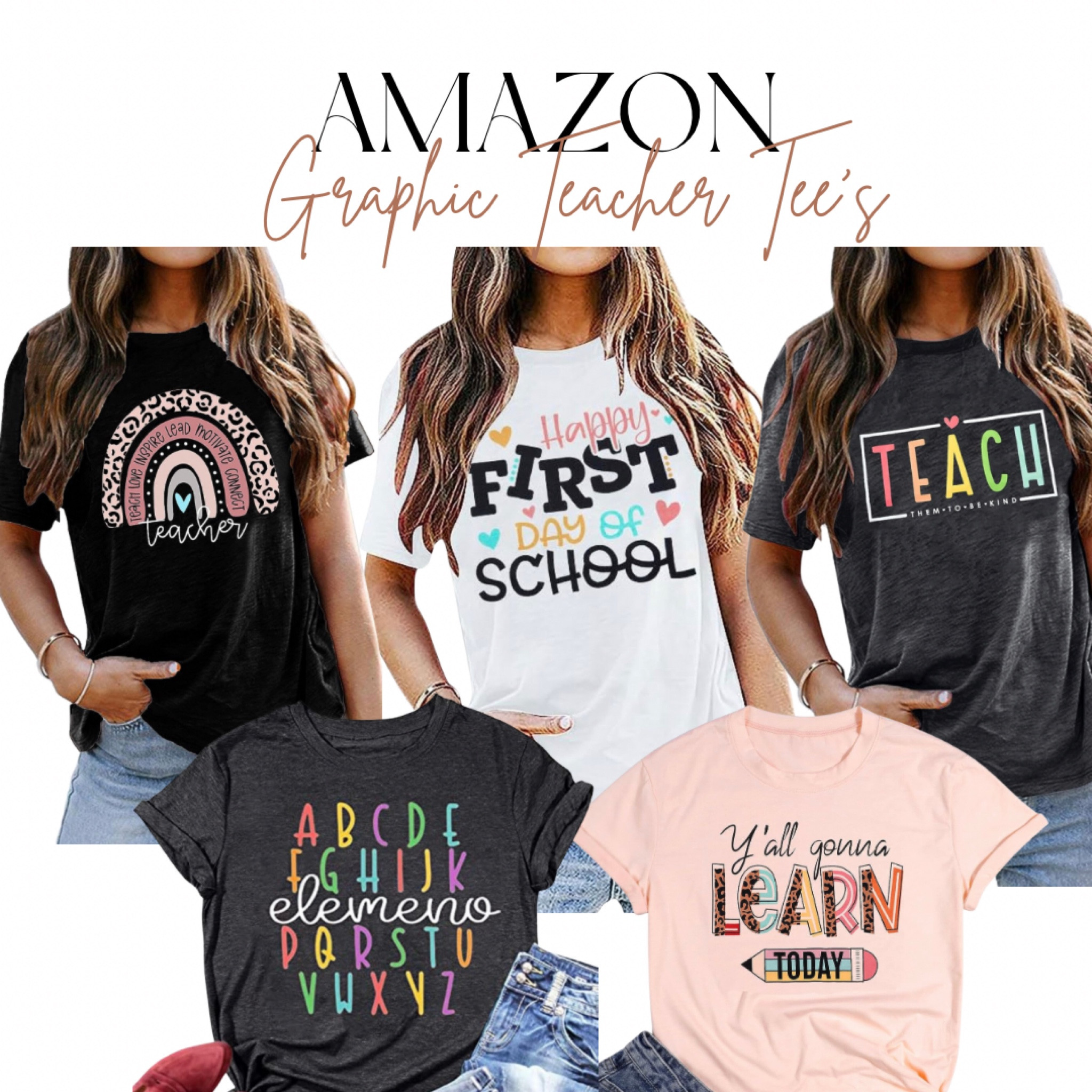 CUTE TEACHER GRAPHIC TEE’S 💖


Back to school, Teacher outfit idea, Teacher clothes, teacher style, back to school outfit, work outfit,
Amazon outfit idea, teacher outfit, work clothes, teacher bag, teacher lanyard, teacher shoes, teacher shirt, teacher blouse, teacher shirts, teacher graphic tshirt 


#LTKBacktoSchool #LTKworkwear #LTKunder50