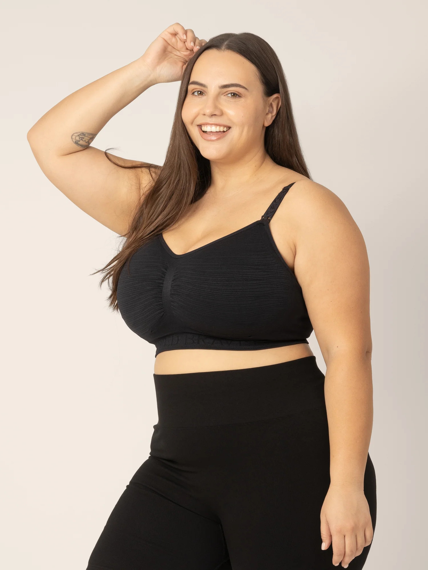 Sublime\u00ae Hands-Free Pumping & Nursing Bra | Black \u2013 Kindred Bravely | Kindred Bravely
