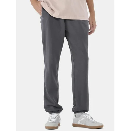 (2 pack) No Boundaries All Gender Soft Fleece Jogger Pants, 30" Inseam, Men's and Big Men's | Walmart (US)