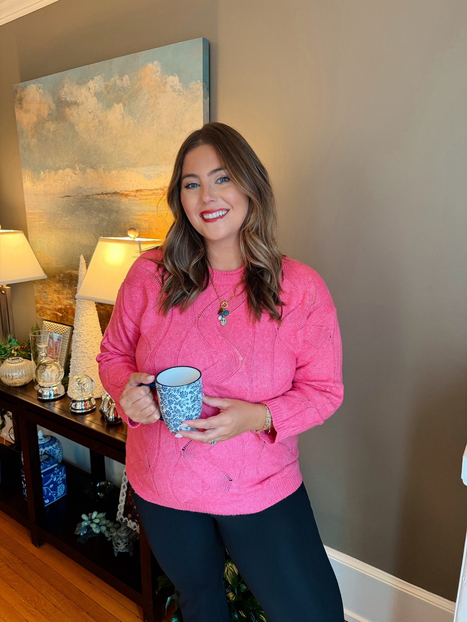 Wearing size 18 in sweater & leggings. 

#LTKPlusSize #LTKCyberWeek #LTKSeasonal