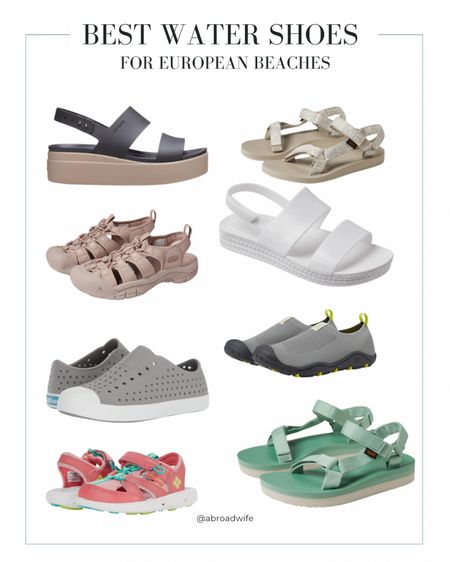 The best water shoes for you and your kids for rocky European beaches. Trust me, you need these! Your feet will thank you! 

#LTKstyletip #LTKshoecrush #LTKtravel