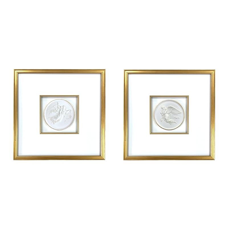 16x16 Framed Guardian Angel Intaglio (Set of 2) | Amazon (US)