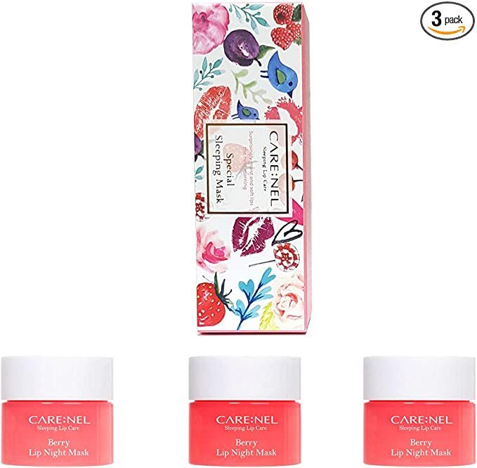 CARENEL Lip Sleeping Mask 5g ( 3 Set ) - Korean Skin Care Maintaining moist lips all day long - L... | Amazon (US)