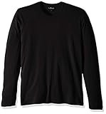 Velvet by Graham & Spencer Men’s Skeeter LS Crew Cotton Tee, Black, XX-Large | Amazon (US)
