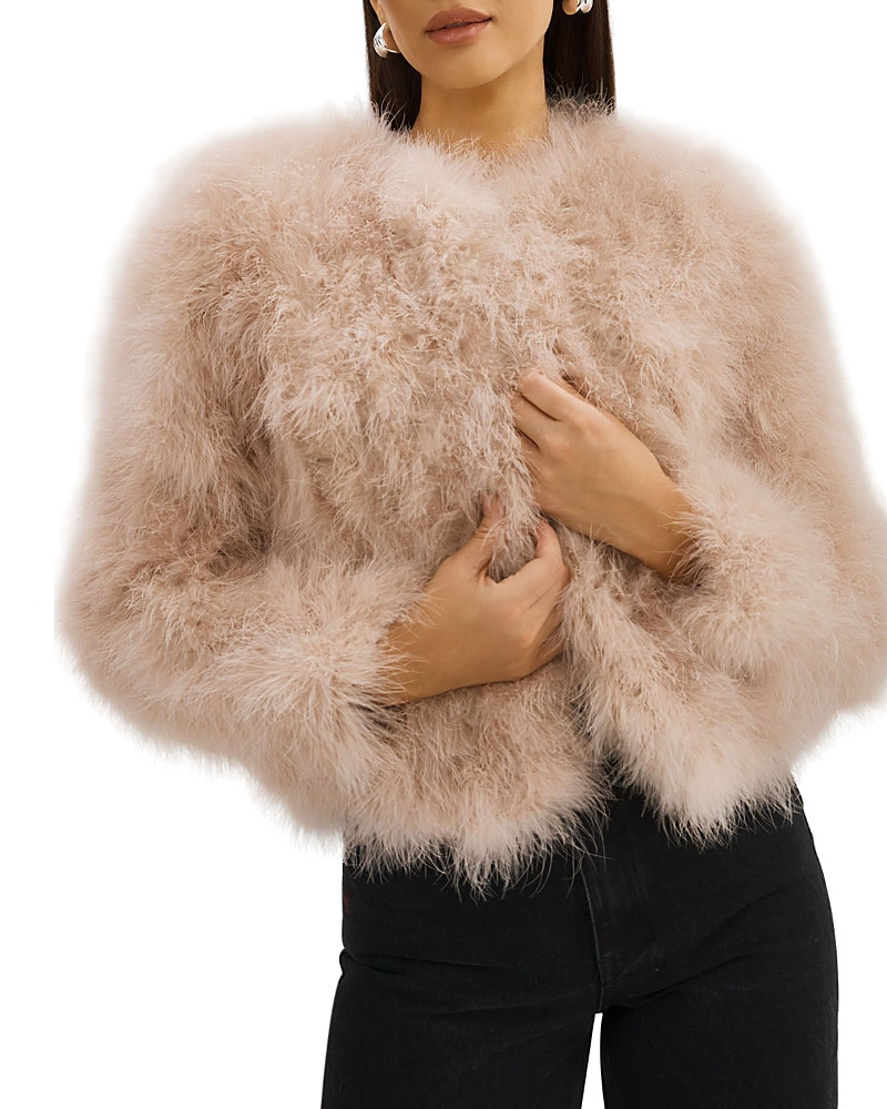 Lamarque Deora Feather Jacket | Bloomingdale's (US)