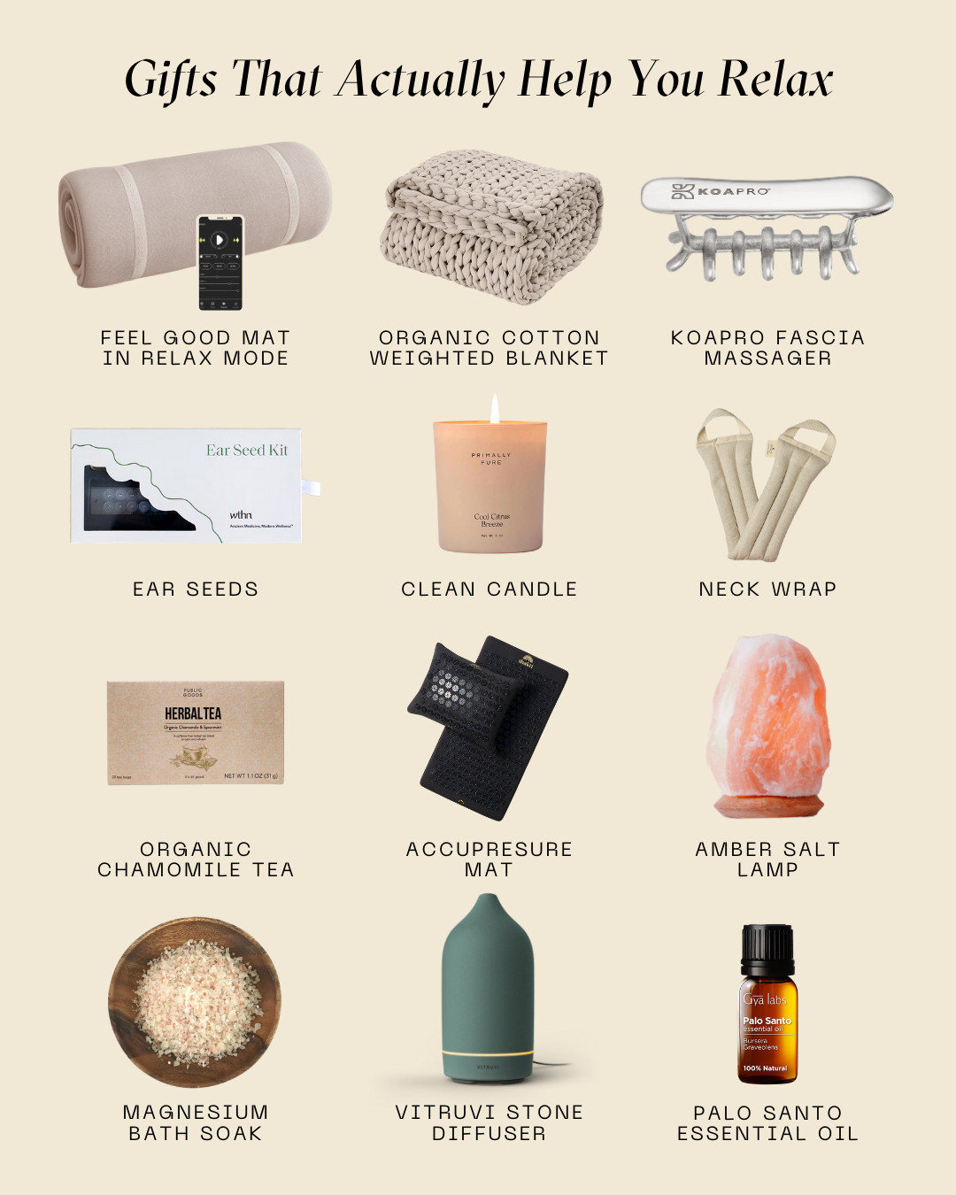 Gifting season is here, and stress levels are… high. If someone you know is running on empty this season, this is for them. Our favorite stress-relief gifts that really work. 

 

 #LTKCyberWeek #LTKGiftGuide #LTKHoliday