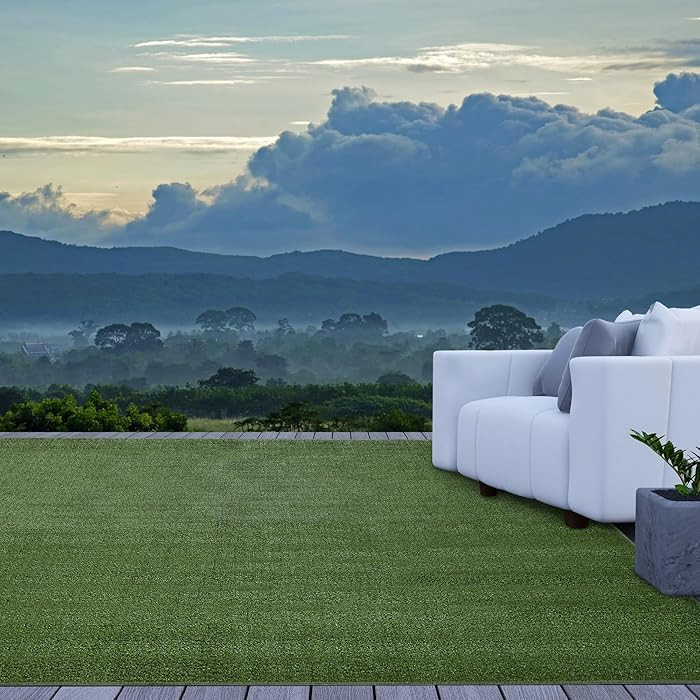 iCustomRug Indoor/Outdoor Turf Carpet & Rugs, Synthetic Grass Artificial Grass for Decks, Patios,... | Amazon (CA)