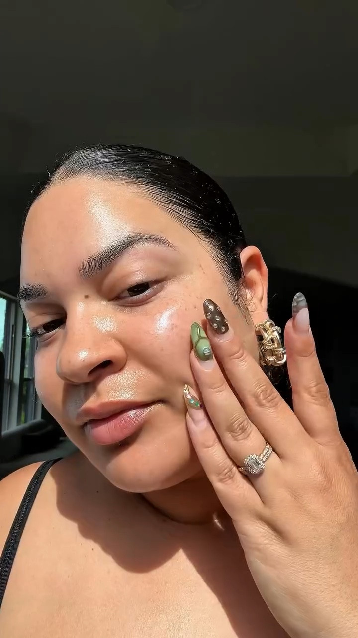 Starting my new series “What my skin eats in a Day” Do we love? More of these? Brands comment below if you want to be featured next!? 

Products used 
@loccitane cream cleanser helps with my oily skin especially in the summer (not linkable on LTK)

@haruharuwonder_official I’m literally mind blown at the silky texture of the product and how well it hydrates and leaves my skin feeling like glass 

@drunkelephant C Luma Hydrabright serum is stunning! The brightening and hydration is unmatched. 

@sharkbeauty I’m so in love with this led mask!! Has minimized my face redness and tightened my skin in just a few uses. 

@medicube_global_official PDRN Pink collagen cream I have been loving for the past few months. The capsules look like caviar and has the most luminous feel and doesn’t clog my pores on my oily skin. 

@chantecaille 24k Gold Cream is so luxurious and thick. I am simply obsessed! 

@summerfridays I’ve used this heavenly oil for months now and I’m addicted! It’s an all in one light oil that’s  perfect for the summer. 

#whatmyskineats #skincareroutine #asmrskincare

#LTKBeauty #LTKU