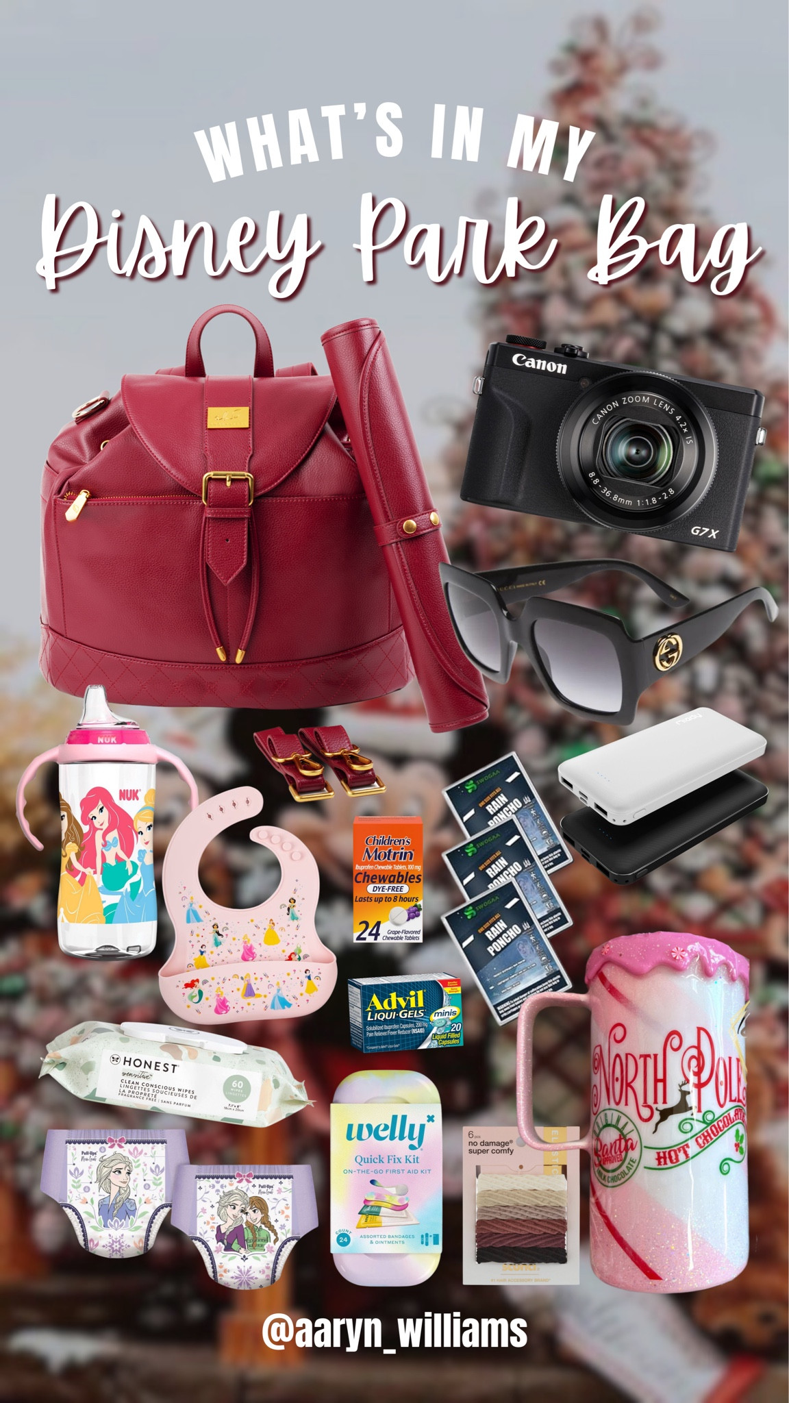 My park bag essentials as a mom of 4! ✨💖🎄 

#LTKfamily #LTKHoliday #LTKtravel